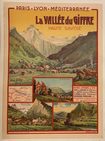 Link to  La Vallee Du Giffre Poster ✓France, 1908  Product