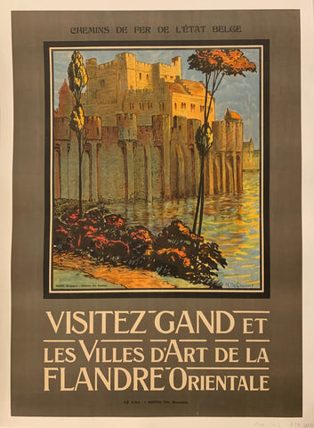 Link to  Visitez Gand Poster ✓France, c. 1920  Product