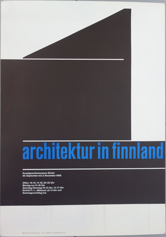 Link to  Architektur in FinnlandSwitzerland 1958  Product
