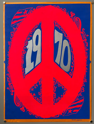 Link to  1970 Peace Sign PosterU.S.A., c. 1970s  Product
