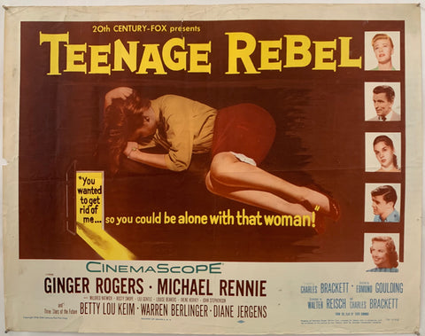 Link to  Teenage Rebel PosterU.S.A FILM, 1956  Product