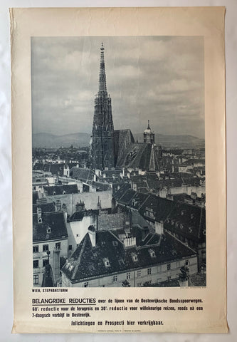 Link to  Oostenrijksche Bondsspoorwegen PosterAustria, 1956  Product