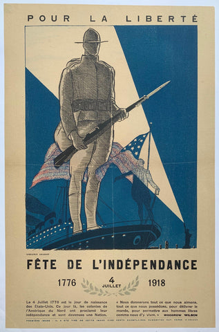 Link to  Fete De L'Independance PosterFrance, c. 1918  Product