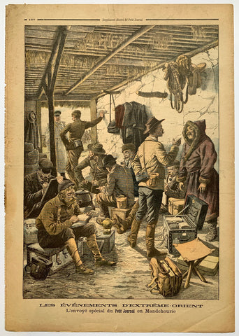 Link to  Le Petit Journal - "Les Evenements D'extreme Orient - L'envoye special du Petit Journal en Mandchourie"France, C. 1900  Product