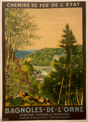 Link to  Bagnoles-de-l'Orne Poster ✓France, c. 1925  Product