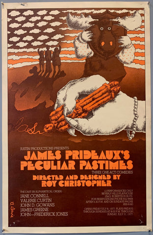 Link to  James Prideaux's Peculiar Pastimes PosterU.S.A., 1977  Product