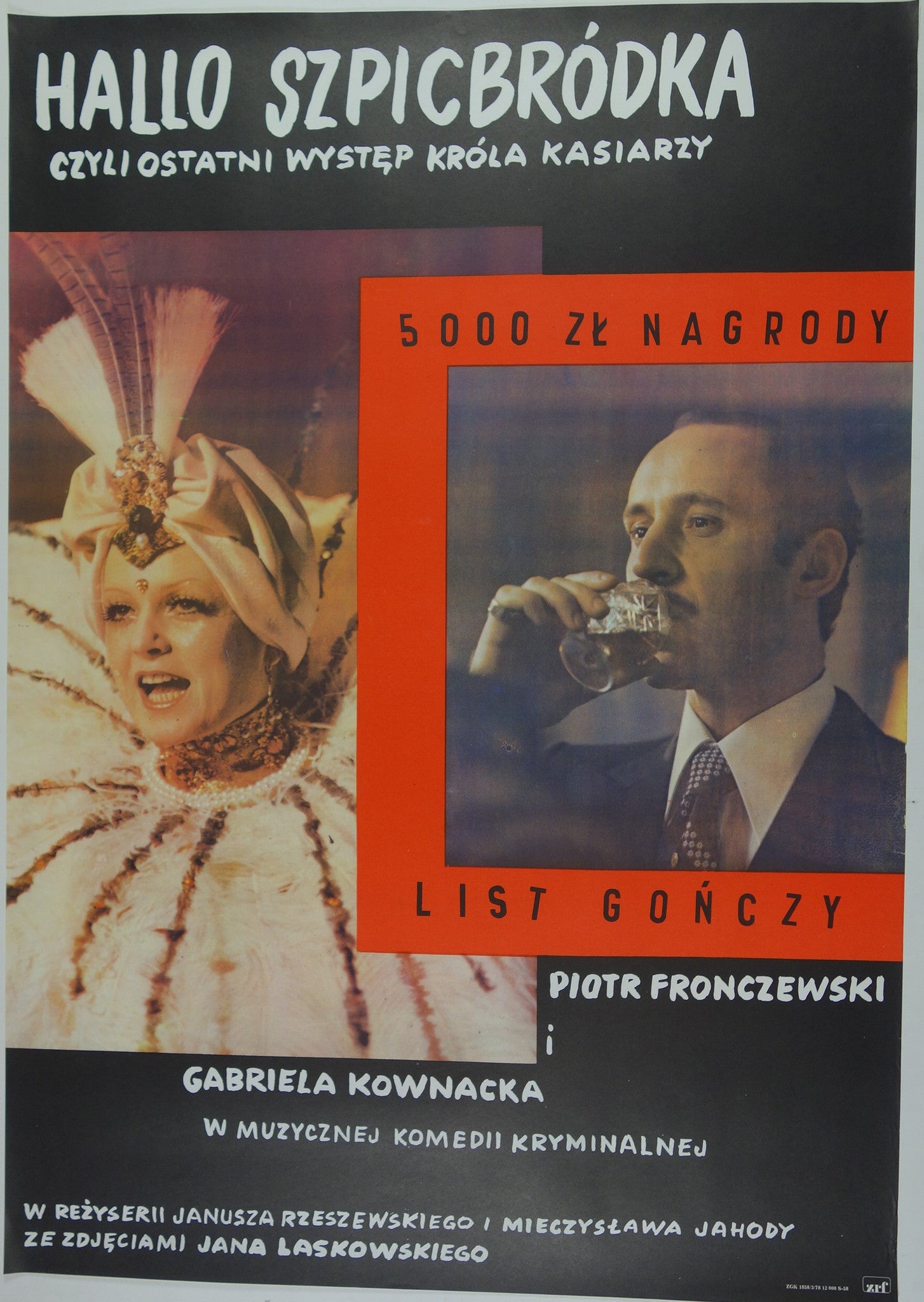 Hallo Szpicbródka Czyli Ostatni Występ Króla Kasiarzy