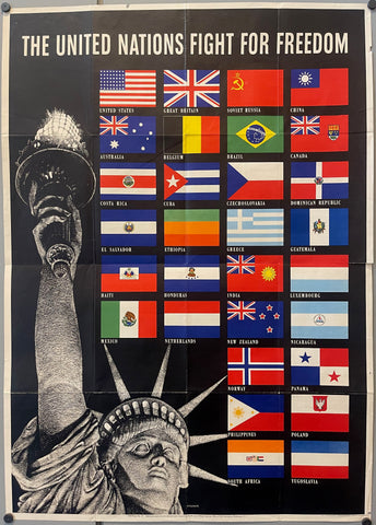 Link to  The United Nations Fight for Freedom PosterU.S.A., c. 1946  Product