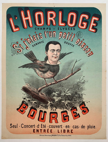 Link to  L'Horloge par Bourges ✓France, C. 1890  Product