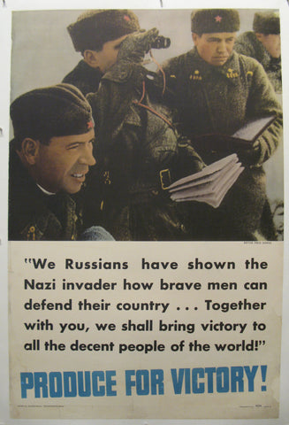 Link to  Produce For Victory! We Russians!c.1944  Product