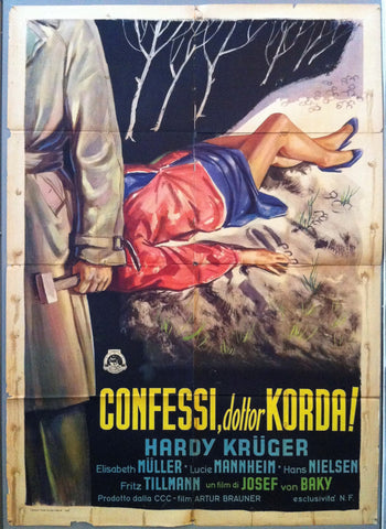 Link to  Confessi, Dottor Korda!Italy, 1958  Product