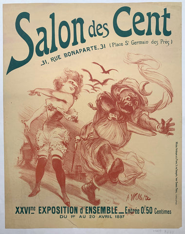 Link to  Salon des Cent (Alt) ✓France, C. 1895  Product