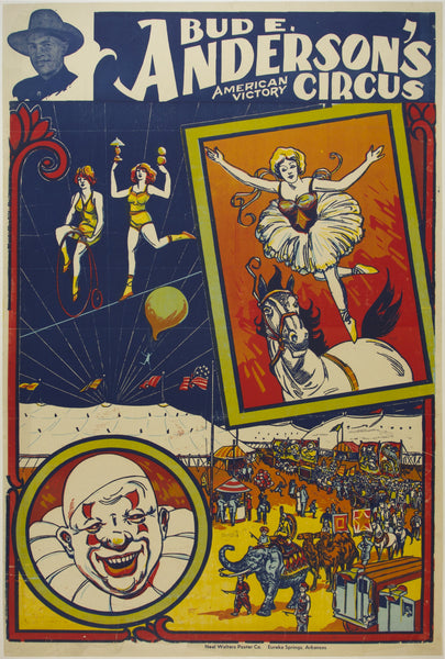 Bud. E. Anderson's Circus – Poster Museum
