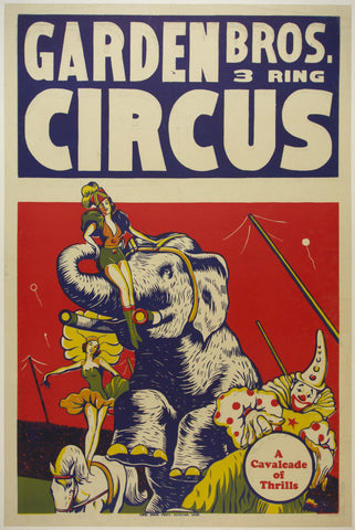 Link to  Garden Bros. 3 Ring CircusUnited States - c. 1950  Product