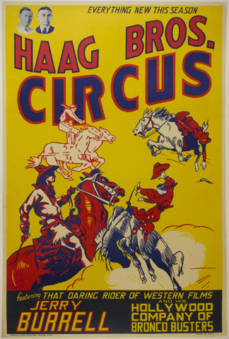 Link to  Haag Bros. CircusUnited States - c. 1955  Product