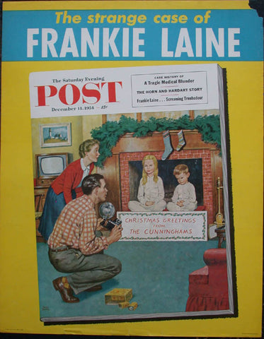 Link to  Saturday Evening Post December 11 Frankie Laine 1954Amos Seweil  Product