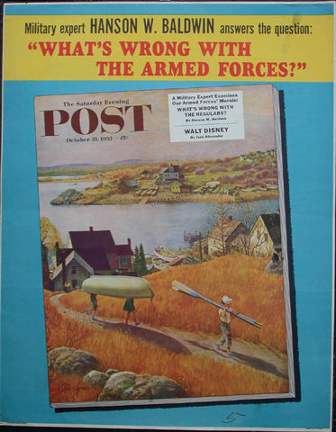 Link to  Saturday Evening Post October 31 1953John Ford Clymer  Product