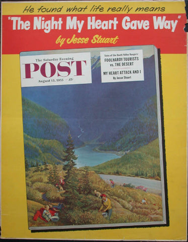 Link to  Saturday Evening Post August 13, 1955John Clymer  Product
