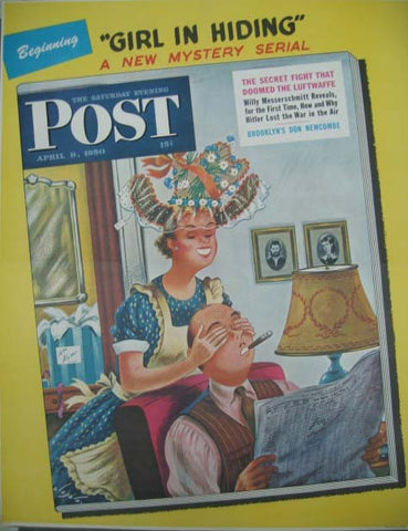 Link to  Saturday Evening Post April 8 1950Alajalov  Product