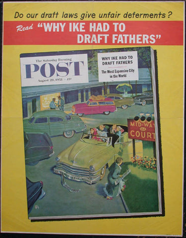Link to  Saturday Evening Post August 29 1953Thornton Utz  Product