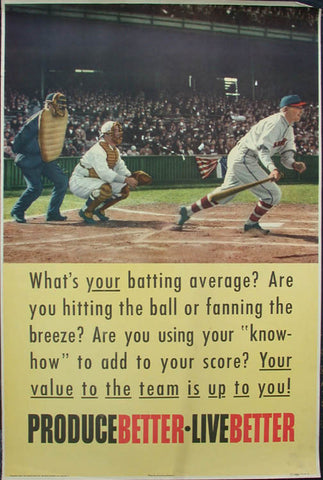 Link to  PBLB What's Your Batting Average Print  Product