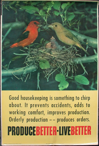 Link to  PBLB  Good Housekeeping Birds PrintHal H. Harrison  Product