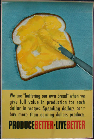 Link to  PBLB We Are Buttering Our Bread PrintVictor B. Wells  Product