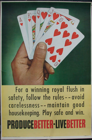 Link to  PBLB For A Winning Royal Flush PrintVictor B. Wells  Product