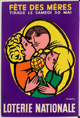 Link to  Loterie Nationale: "Mother's Day"France, C. 1955  Product