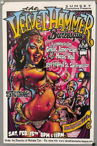Link to  The Velvet Hammer Burlesque PosterU.S.A., 2002  Product