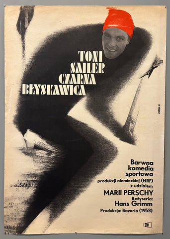 Link to  Der Schwartze Blitz Polish Film PosterPoland, 1962  Product