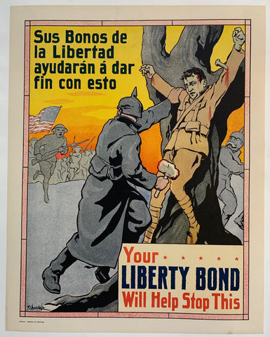 Link to  Sus Bonos de la Libertad ayudaran a dar fin con esto/Your Liberty Bond Will Help Stop ThisUSA, C. 1945  Product