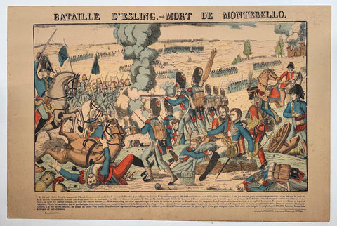 Link to  Bataille D'essling - Mort De MontebelloEpinal, C. 1885  Product