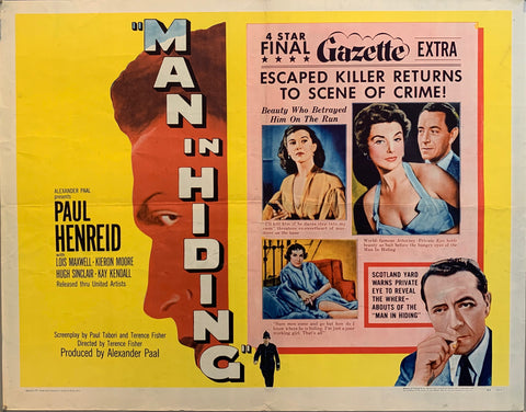 Link to  Man In Hiding Film PosterU.S.A FILM,1 1953  Product