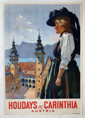 Link to  Holidays in Carinthia Travel PosterAustria, c. 1930s  Product