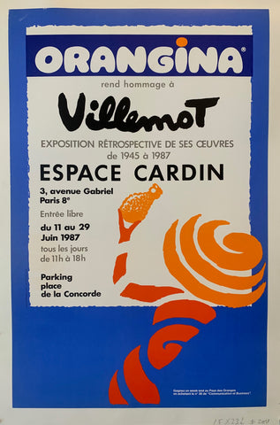 Link to  Orangina and Villemot PosterFrance, 1987  Product