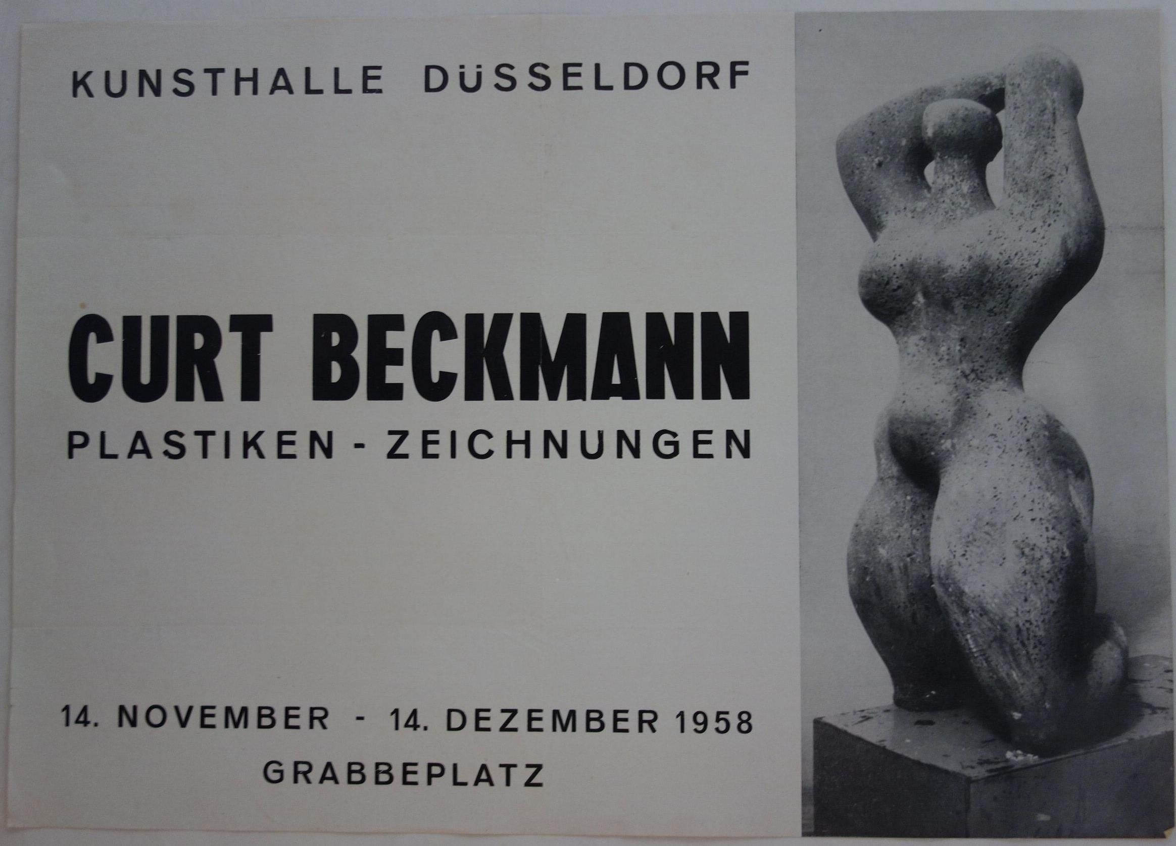 Curt Beckmann Plastiken - Zeichnungen
