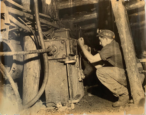 Link to  Photograph of Miner at WorkUSA, C. 1940  Product