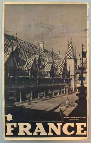 Link to  L'Hôtel-Dieu de Beaune PosterFrance, c. 1950  Product