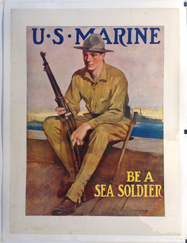 Link to  U.S. Marine Be A Sea SoldierU.S.A, C. 1917  Product