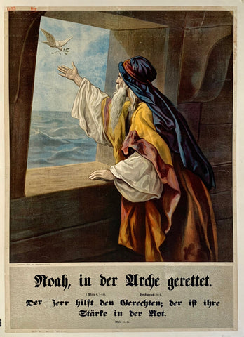 Link to  Noah, in der Arche gerettet PosterGermany, 1907  Product