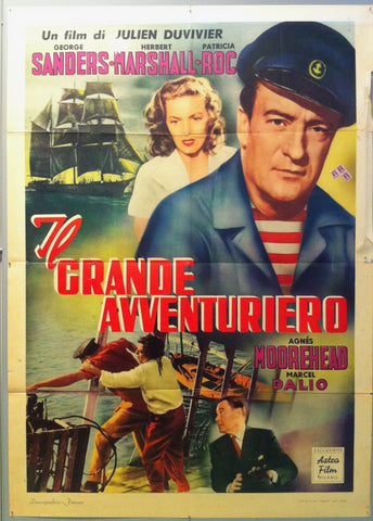 Link to  Il Grande Avventuriero Film PosterItaly, 1951  Product