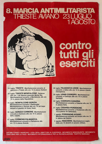 Link to  Marcia Antimilitarista PosterItaly, 1973  Product