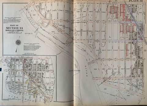 Link to  Atlas of the City of New York  Borough of the Bronx (Volume 3)New York City, 1927  Product