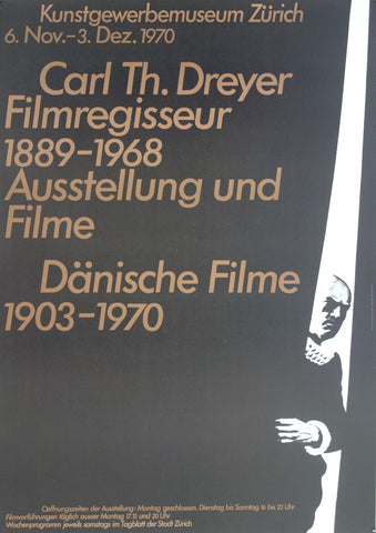 Link to  Carl Th. Dreyer Filmregisseur 1889-1968 Ausstellung und FilmeSwitzerland, 1970  Product