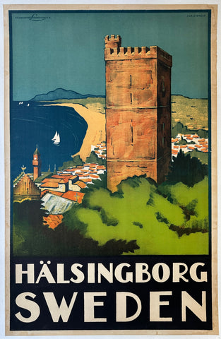 Link to  Hälsingborg Sweden PosterSweden, c. 1930  Product