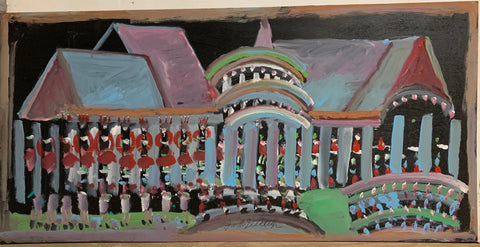 Link to  Colorful Mansion #52, Jimmie Lee Sudduth PaintingU.S.A, c. 1995  Product