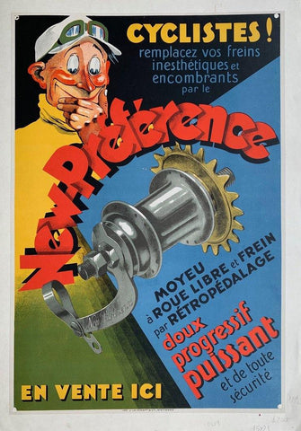 Link to  Cyclistes! remplacez vos freins inesthetique et encombrants par le New Preferencec.1925  Product