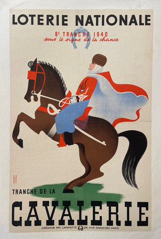 Link to  Loterie Nationale PosterFrance, 1940  Product