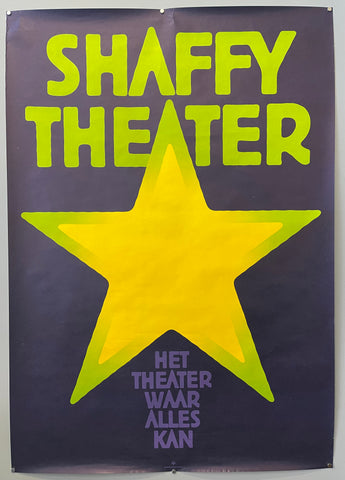 Link to  Shaffy Theater PosterThe Netherlands, c. 1985  Product